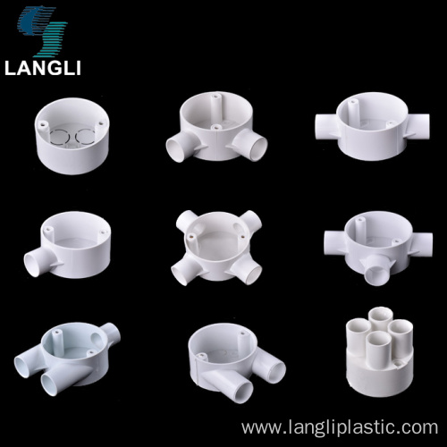 Plastic Pipe Fittings Electrical Conduit Pipe Fittings